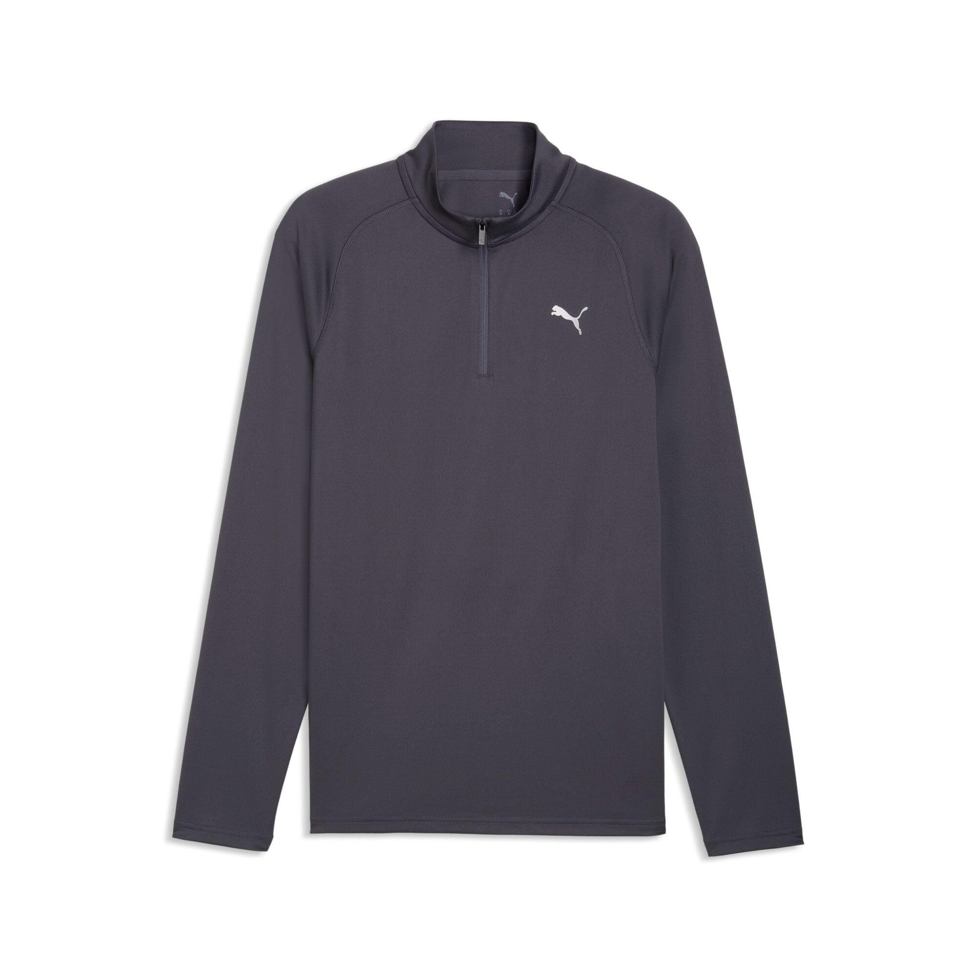Puma Mens Training Pwr Fabrix Mix 1/4 Zip - Grey