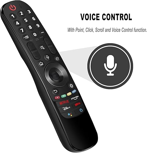 Miniatura 6 de Control remoto de voz mágica de repuesto AN-MR21GC para LG NanoCell 75 Series NanoCell 80 Series 4K Smart TV 70NANO75UPA 86NANO75UPA 65NANO75UPA