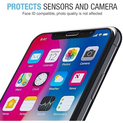 screen Protector Compatible with URUCHI iPhone 11 Pro/X/Xs (5.8''), HD Full Coverage Screen Cover Window Film