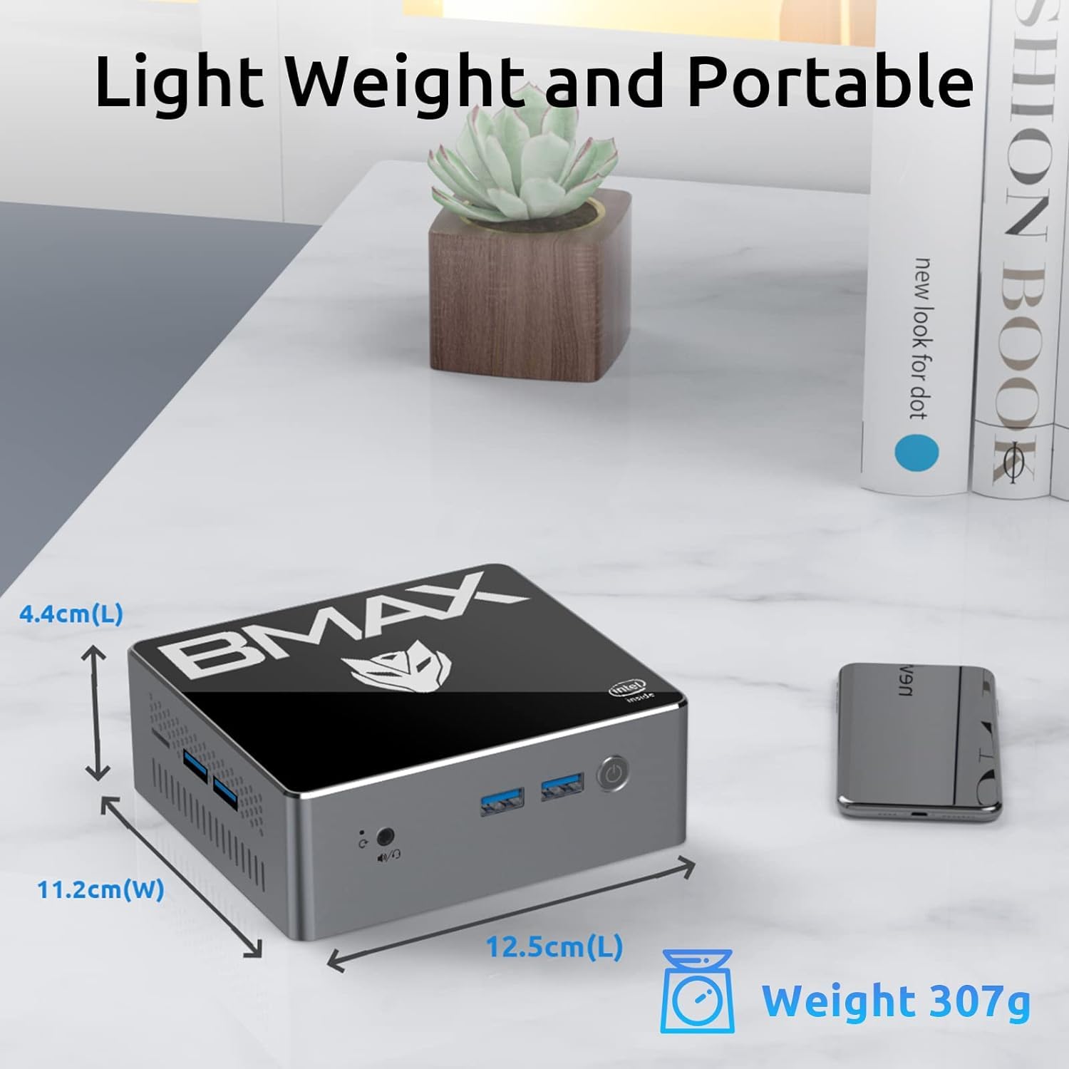 値下げ)MiniPC BMAX B2 Plus /Win11Pro /メモリ8GB / SSD128GB