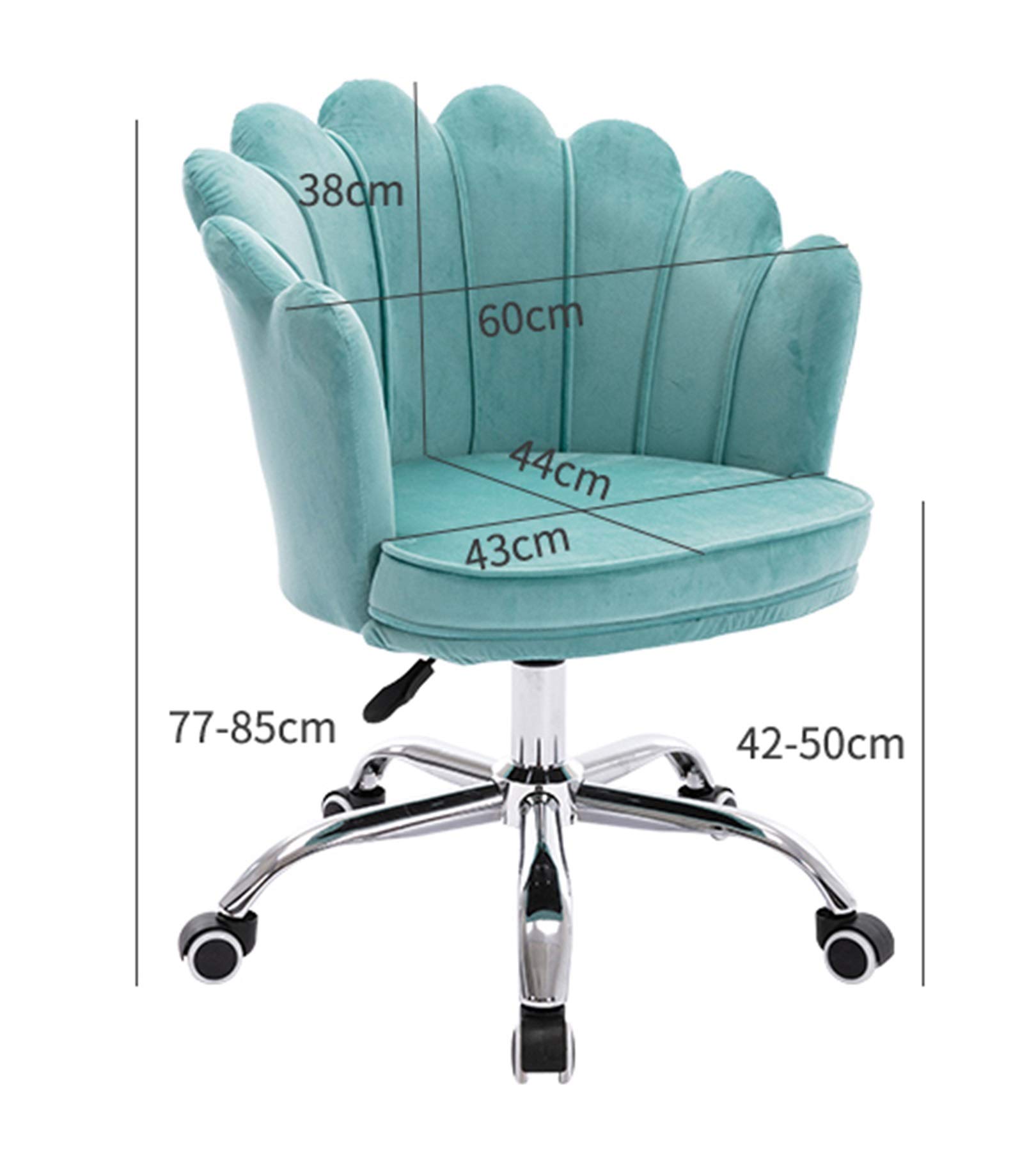 Amazon.co.jp: オフィスチェア、ベルベットオフィスデスクチェア