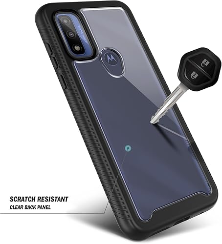 Miniatura 4 de NZND Funda para Motorola Moto G Pure con protector de pantalla integrado, protector de cuerpo completo a prueba de golpes, resistente a los impactos