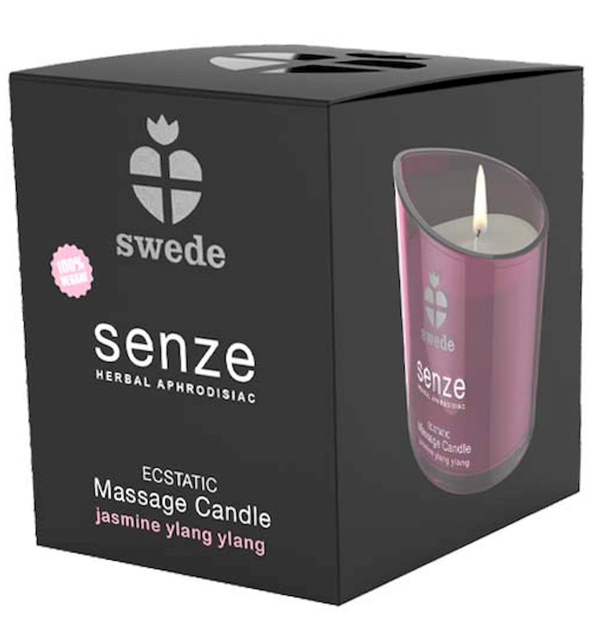 Bougie de massage Ecstatic Swede Jasmine Ylang Ylang (150 ml)