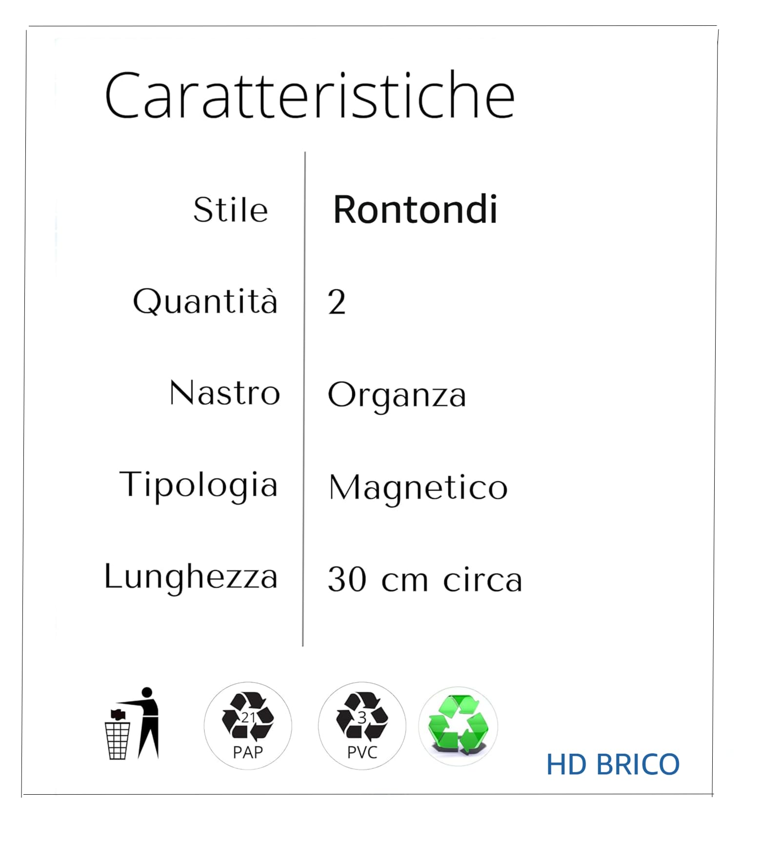 Fermatende in coppia con calamita Stile Pietra tutti tipi di tende 2 Pezzi (Grigio scuro)
