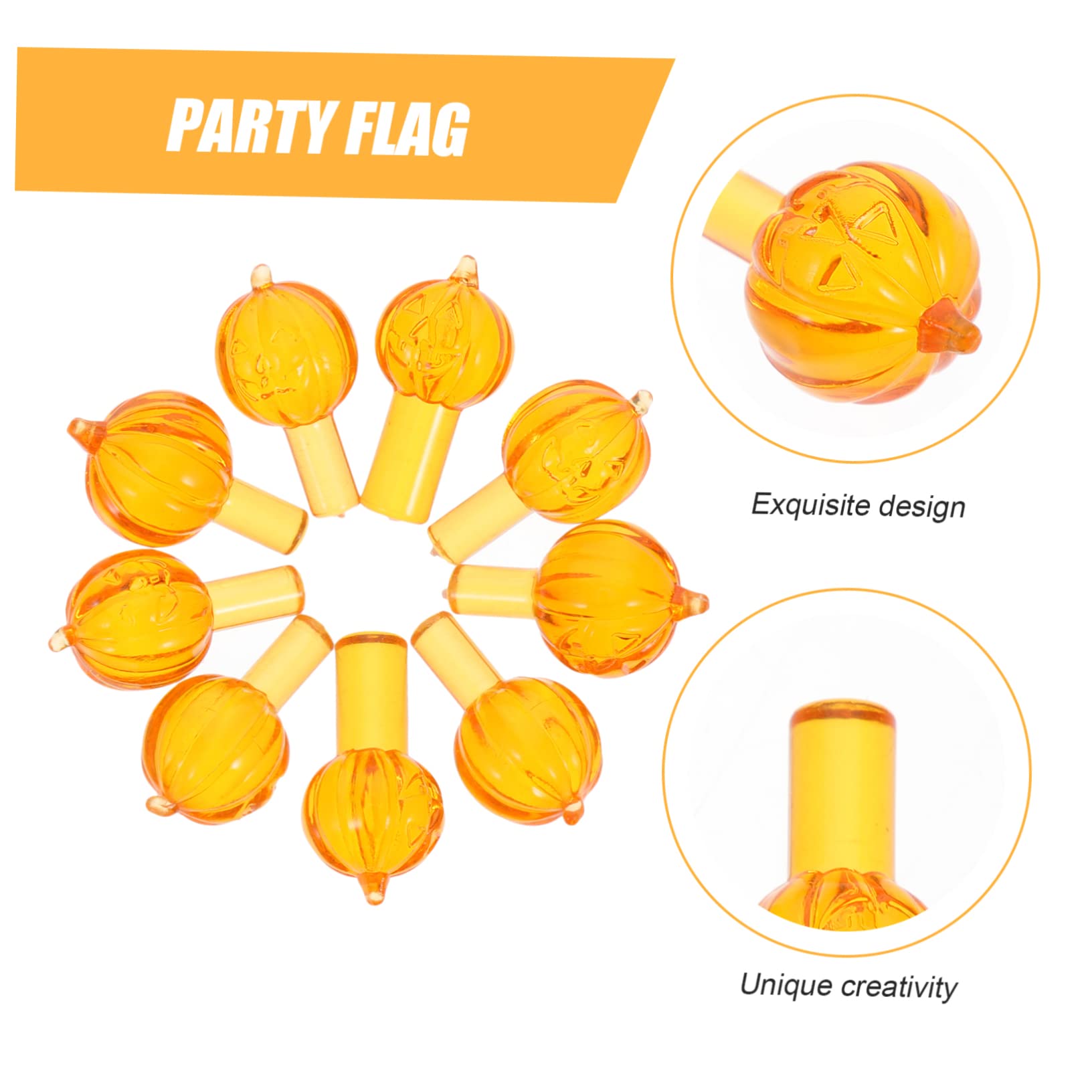 SOLUSTRE 300stücke Halloween Ersatz-lampen Für Kürbislichter Dekorative Lichtbulbs Für Keramikbäume Für Halloween-deko Langlebig Und
