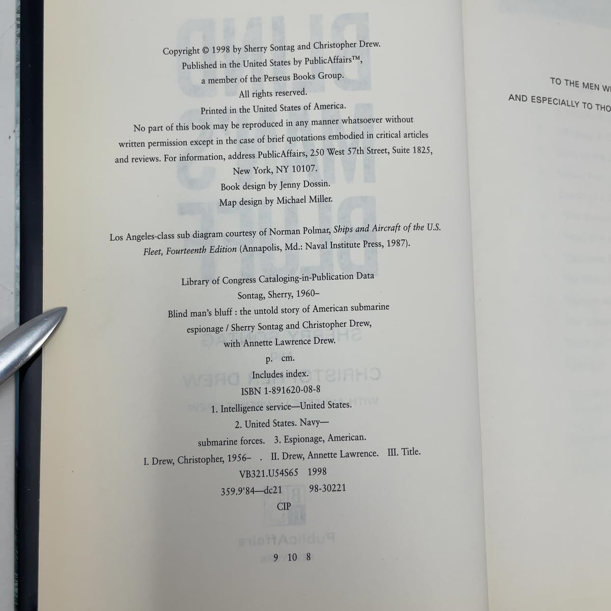Sontag s, blind man's bluff