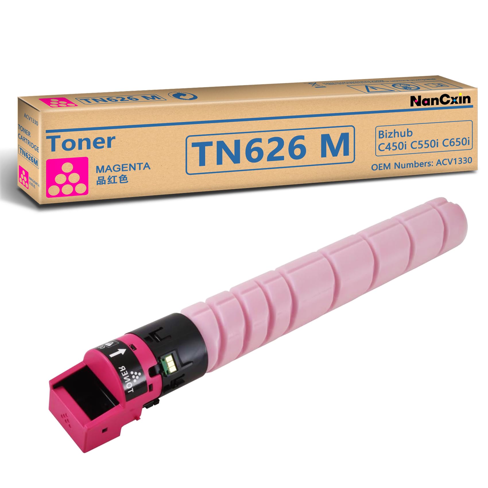 Amazon.co.jp: NanCxin TN626 TN-626 トナーカートリッジ マゼンタ