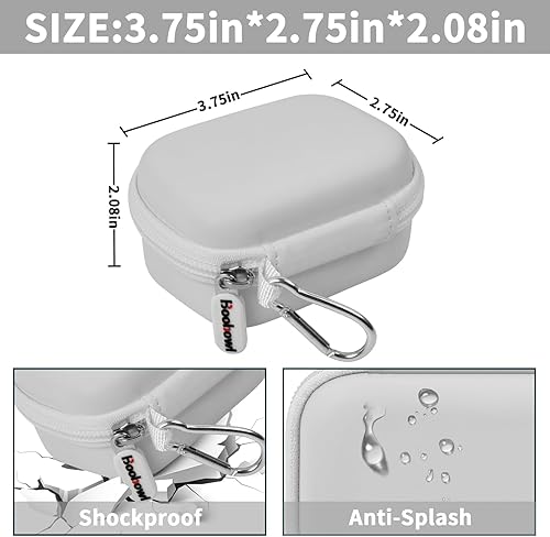 Miniatura 5 de Boobowl Funda compatible con el cargador portátil Anker Nano Power Bank, 5,000 Mah, con conector Lightning integrado, soporte de almacenamiento de