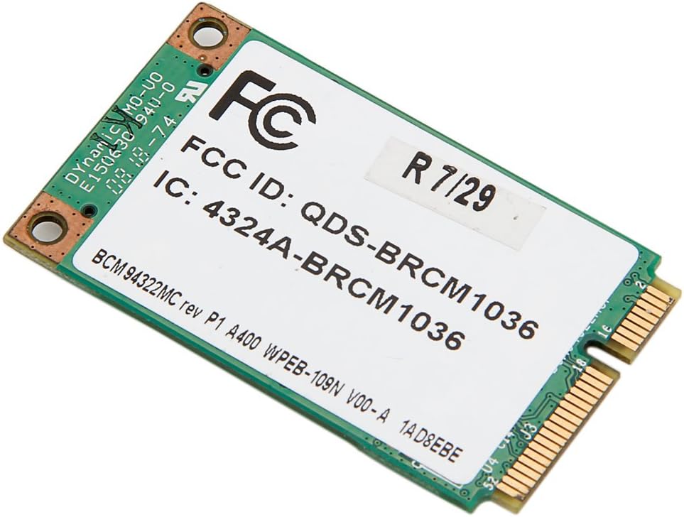 Hp Broadcom 4322 Mini Pci-e Card Agn Bcm94322mc Bcm4322 802.11agn Dual Band Wireless
