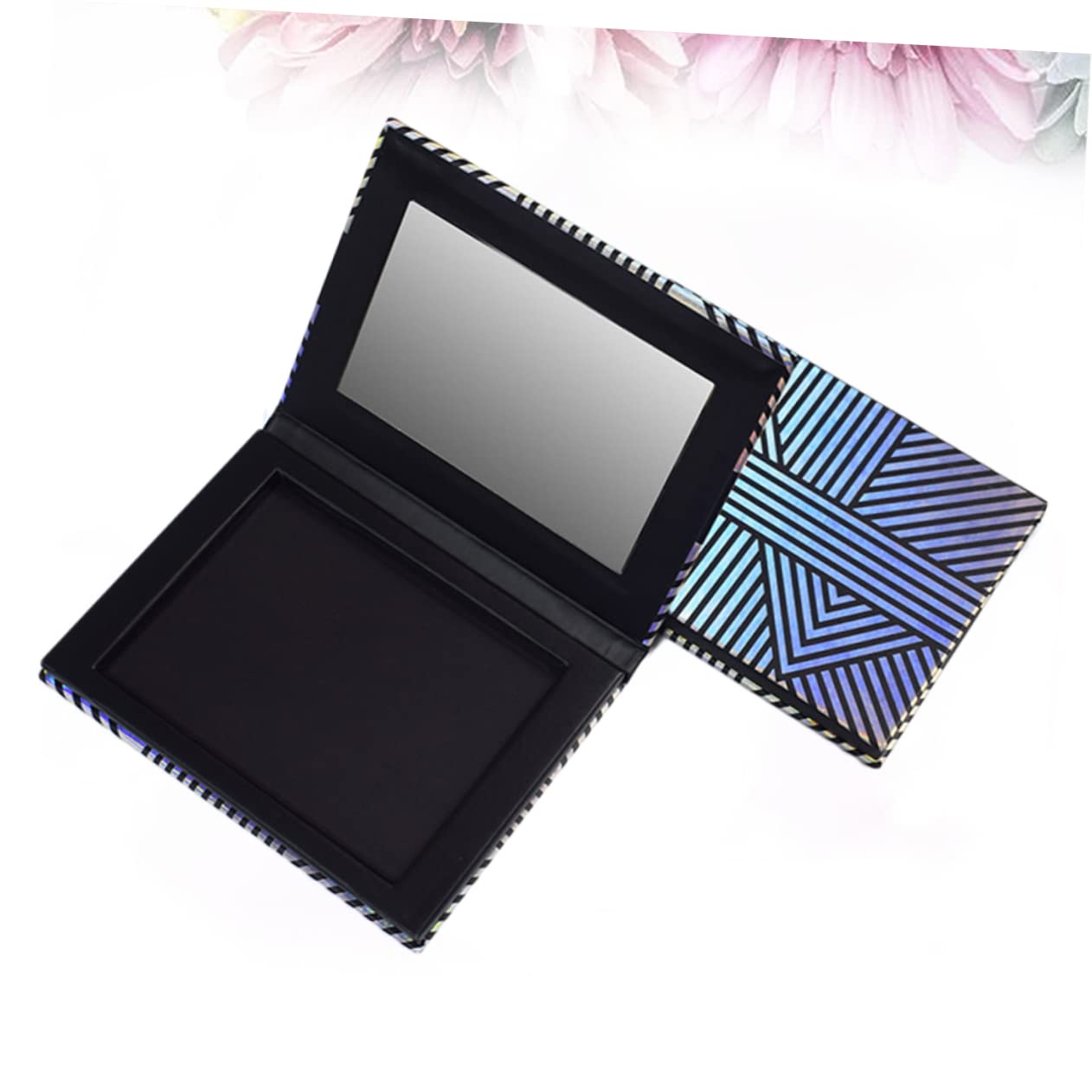 3 Pièces Trousse Cosmétique Vide Magnétique Avec Miroir Palette Vide Maquillage Pour Les Yeux Petite Palette Magnétique Palette De Fards à Paupières Vide Palette Magnétique Vide