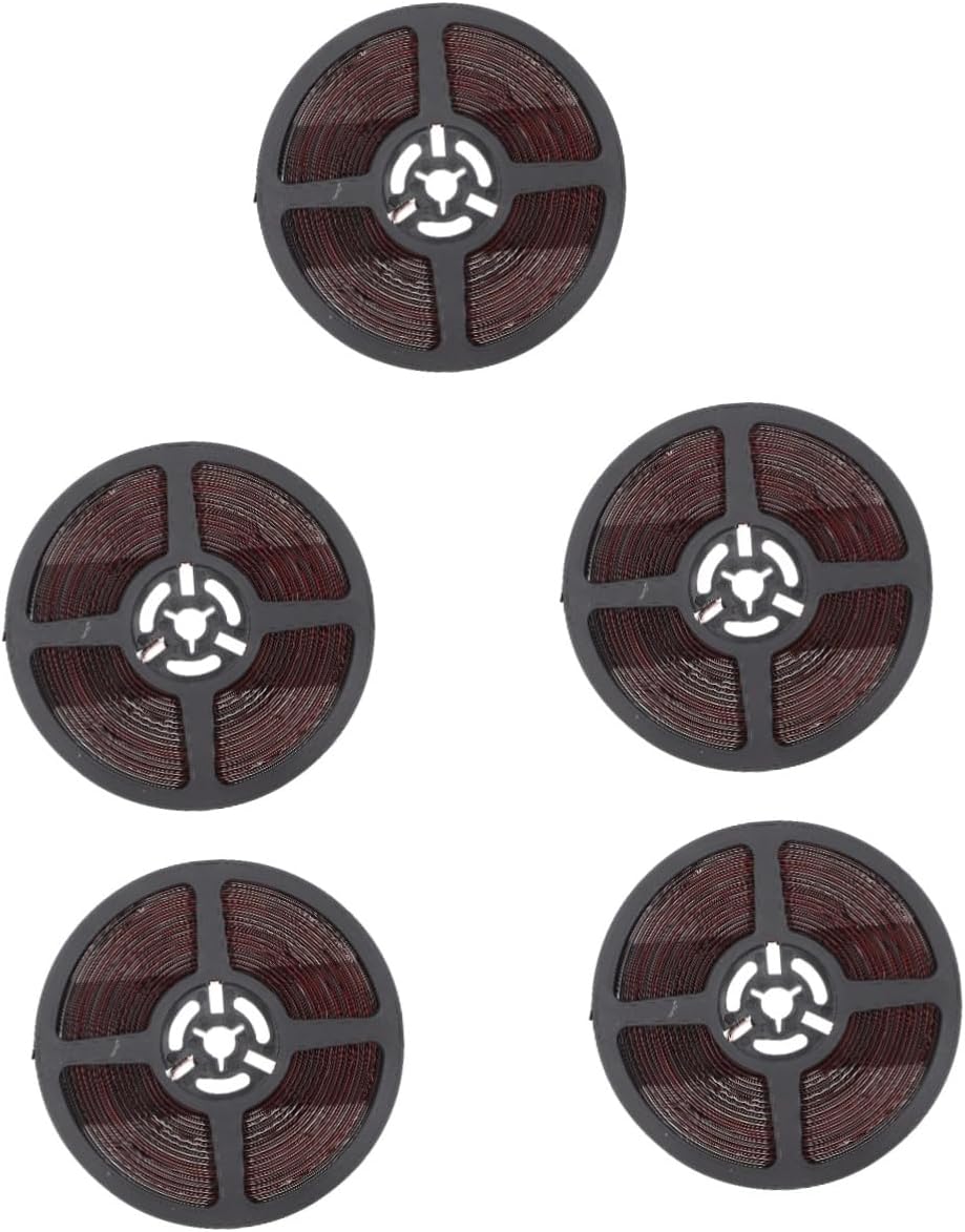 ARTIBETTER 5pcs Decorative Self-Adhesive Wall Molding for Easy Installation Flexible Baseboard Trim for Smooth for Home Kitchen Bathroom Decor