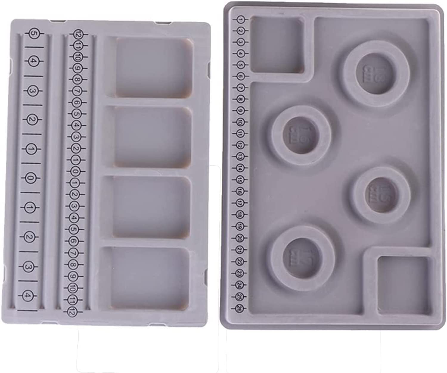 Bead Design Board Bracelet Design Board Flocked Bead Board Mats Necklace Beading Jewelry Organizer Tray DIY Jewelry Making Tray DIY Craft Tools, for Creating Bracelets, Necklaces and Jewelry 2Pack