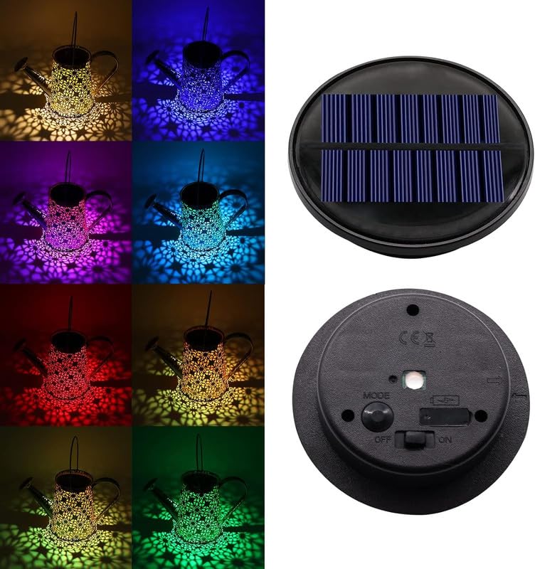 YJFWAL Pezzi di ricambio per luci solari, 8 colori opzionali, diametro 9,5 cm, 10 lumen, lanterne LED, copertura, pezzi di ricambio solari per lanterna solare
