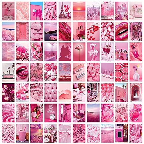 Décoration murale esthétique : créez votre univers avec ce kit de collage mural de 70 pièces