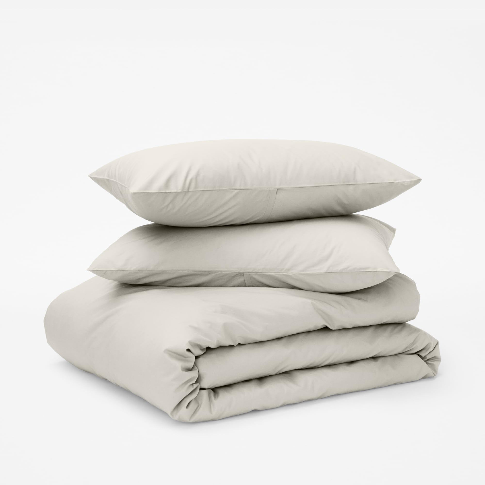 Tuft & Needle Full/Queen Percale Duvet Cover Set – 100% Supima Cotton, Crisp & Cooling Bedding for Hot Sleepers, Breathable & Durable with Zipper Closure & Corner Ties, Oeko-Tex Certified, Sand-image-18