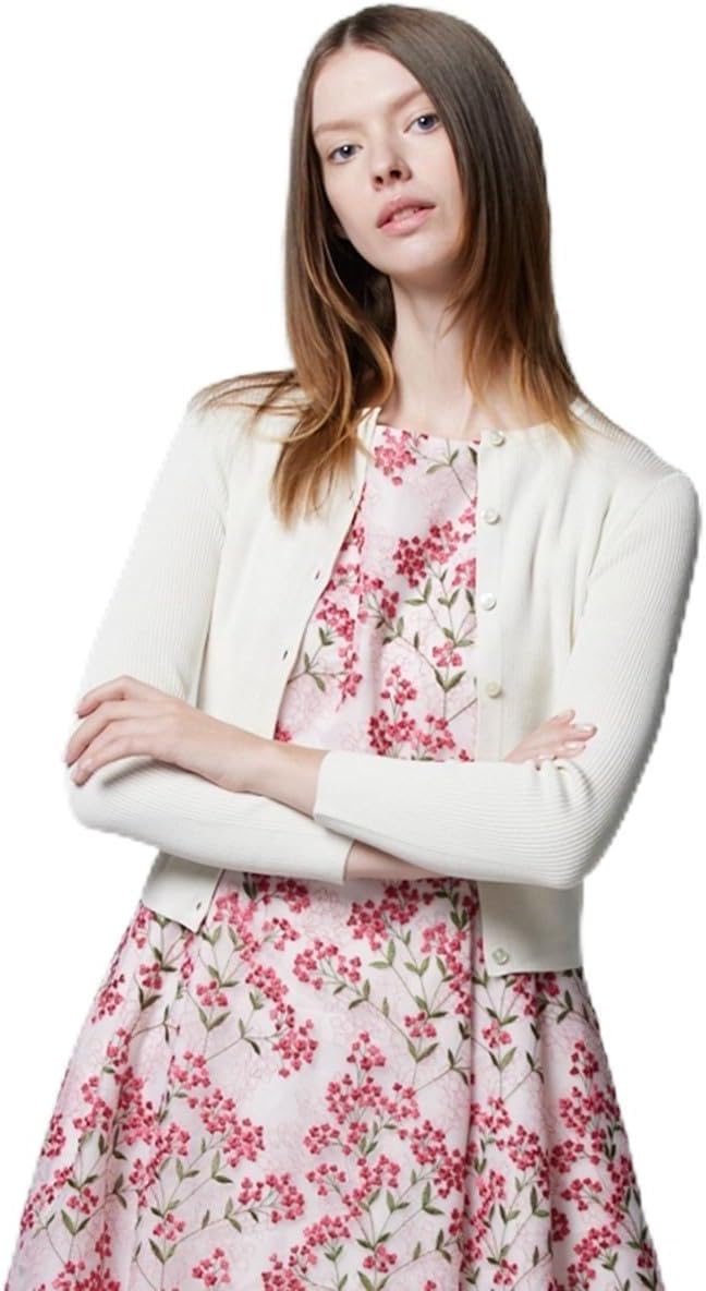 トッカ FOUR FLOWERS ROSE KNIT カーディガンM