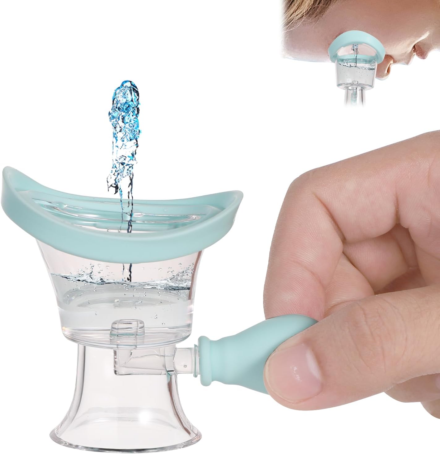 Eye Wash Cup, Manual Air Pressure Eye Wash Cleaner Kit