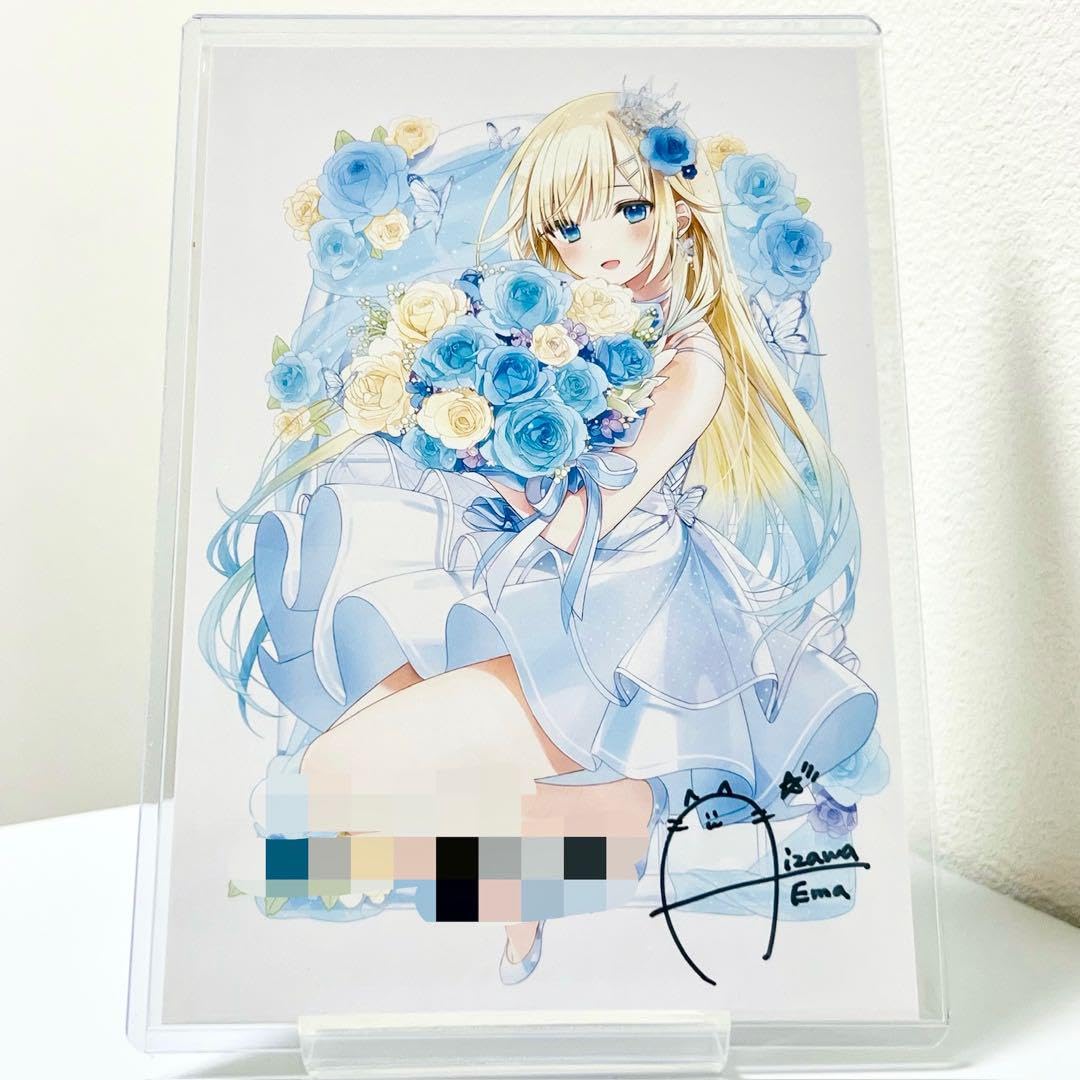 Amazon.co.jp: 藍沢エマ 誕生日記念2022 直筆サイン入りポストカード 