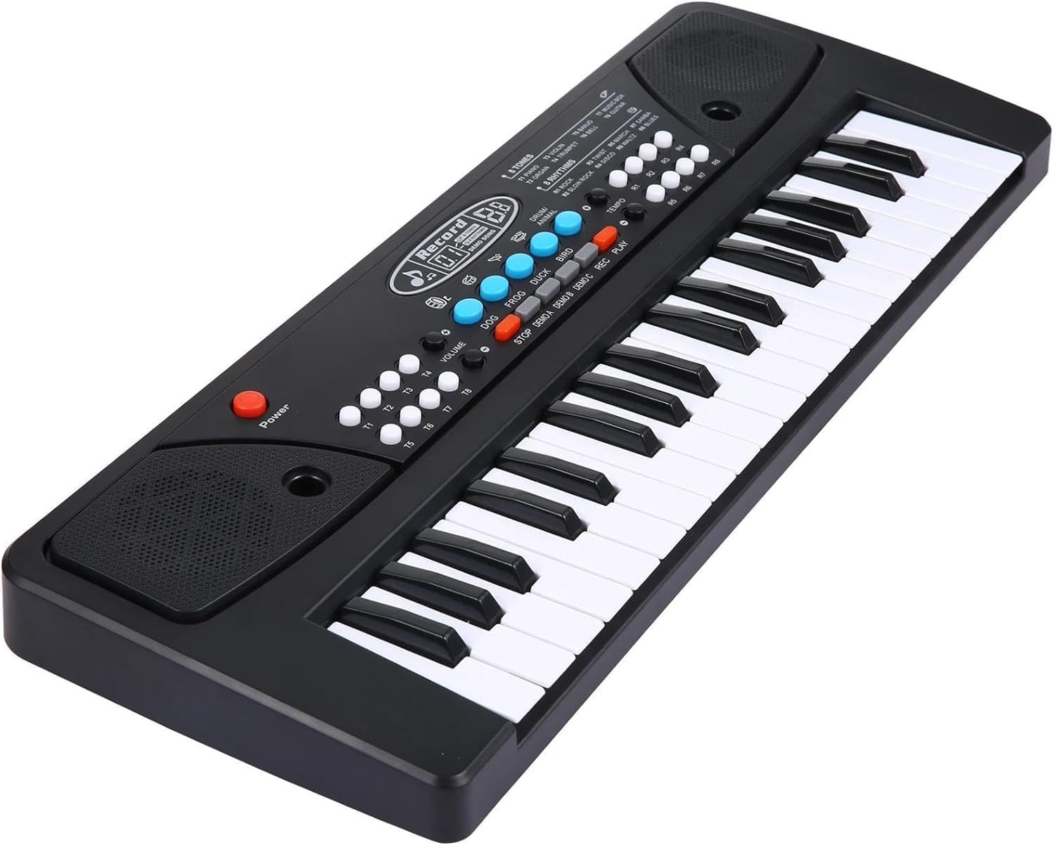 Storio Kids Piano Keyboard with Mic | 37 Keys, 8 Rhythms, 8 Tones & 6 Demo Songs | Electronic Musical Toy for Boys & Girls Age 2-5 | Educational & Recording Keyboard for Beginners - Image 6 thumbnail