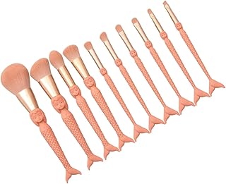 10pcs Professional Face Powder Makeup Brush w...