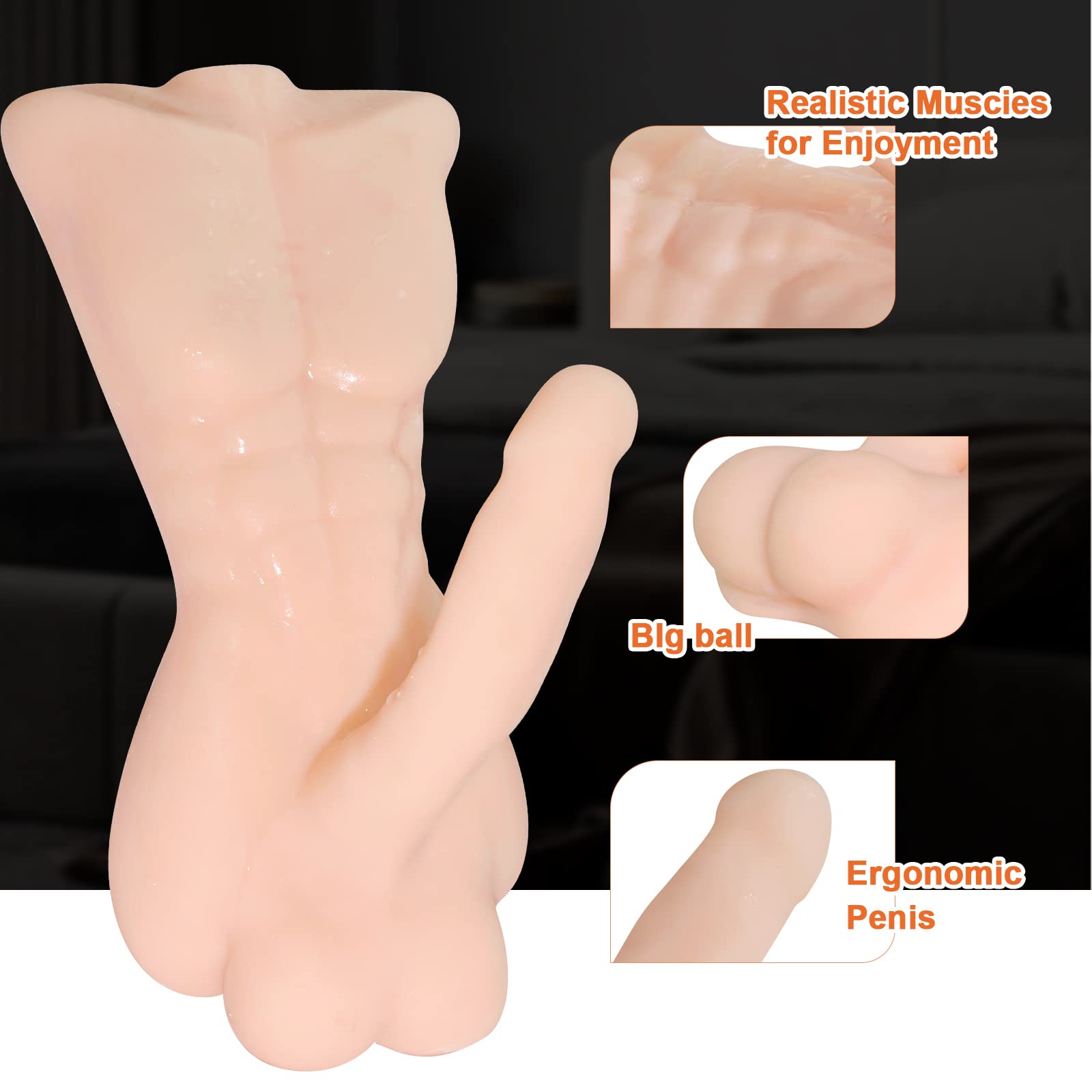 dildo mit torso Amazon.com: ferch Torso Male Sex Doll with Flexible Dildo Realistic Sex  Huge Cock for Women, Unisex Masturbator Sex Toy for Men Women Gay Couple  -13.3 * 6.7 inch, 4.4LB (Beige) : Health & Household