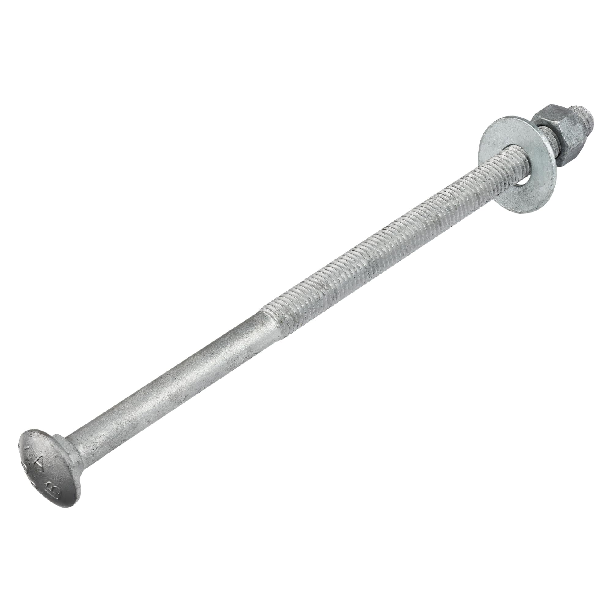 Galvanized Carriage Bolts - 50 Pack for Outdoor Projects -10