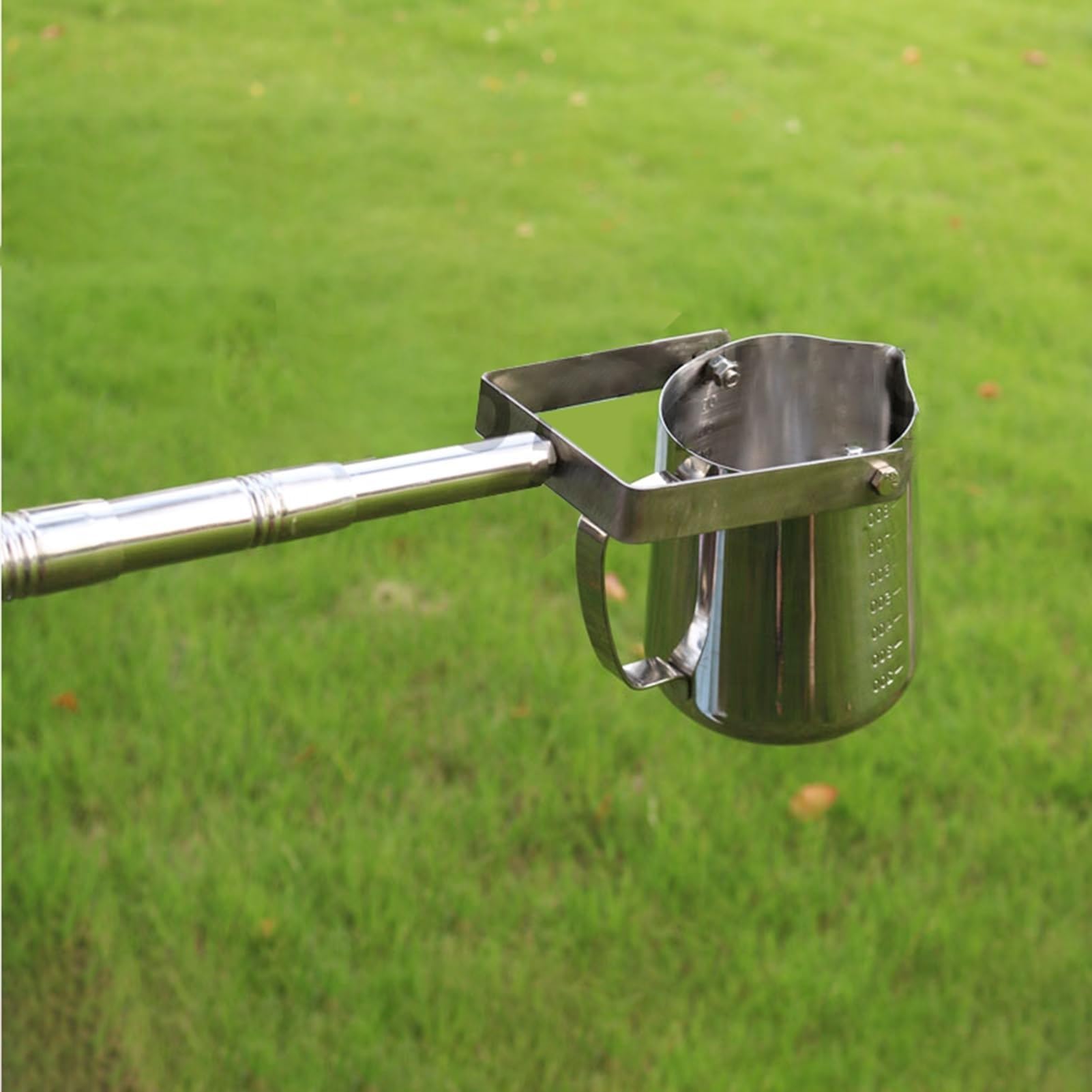 Campionatore D'acqua Telescopico Da 500/1000 Ml Mestolo Campionatore Con Bicchiere A Pendolo, Campionatore Di Qualità Dell'acqua For Test Sulle Acque Reflue(Stainless Steel 1000 Ml,1.17~4m)
