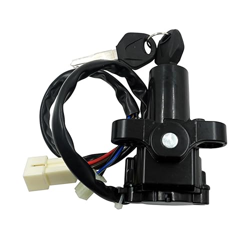 Miniatura 5 de Juego de 2 llaves de interruptor de encendido para motocicleta, compatible con MT03 FZ09 MT09 FZ6 XJ6 FZ6R YZF R6 2003-2005 R1 2002-2003 FJR1300