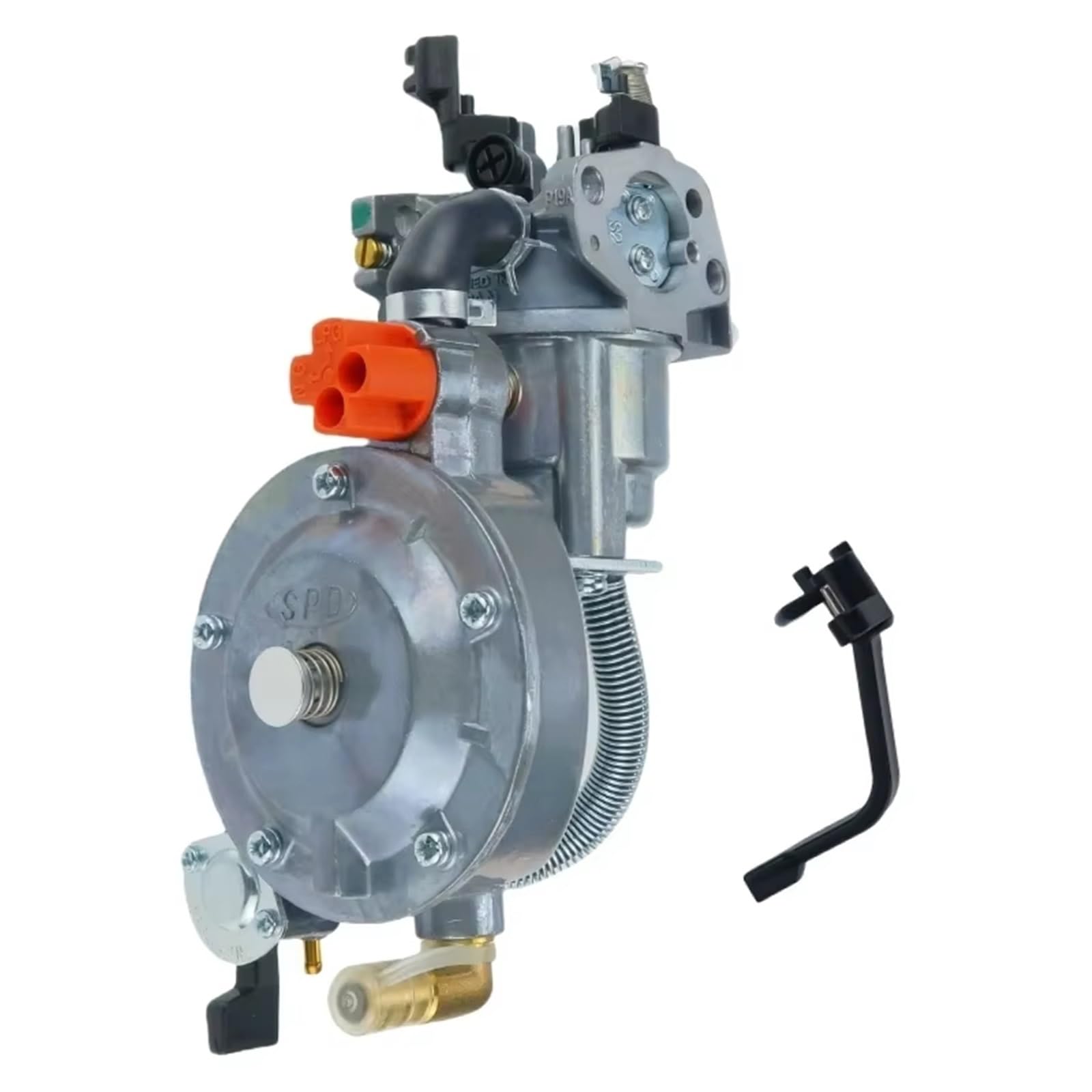 Carburador Kit Estranguladores Manuales Para Generador GX200 170F De 2,8 KW GX160 168F Carburador De Combustible Dual Kit De Conversión De GLP A NG