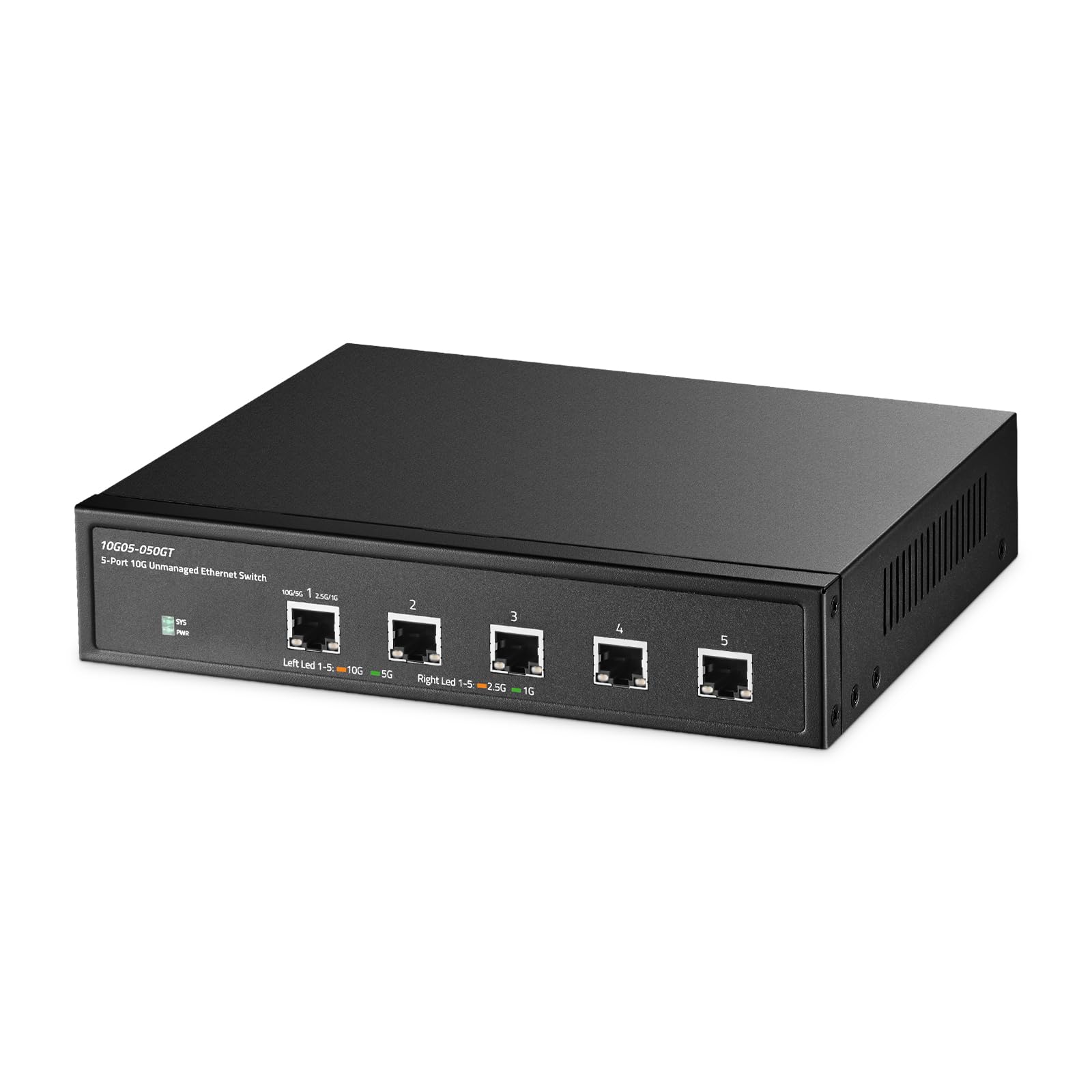 5ポート10ギガビット非管理型スイッチ Amazon.co.jp: 5ポート10ギガビット非管理型スイッチ、5x10G RJ45