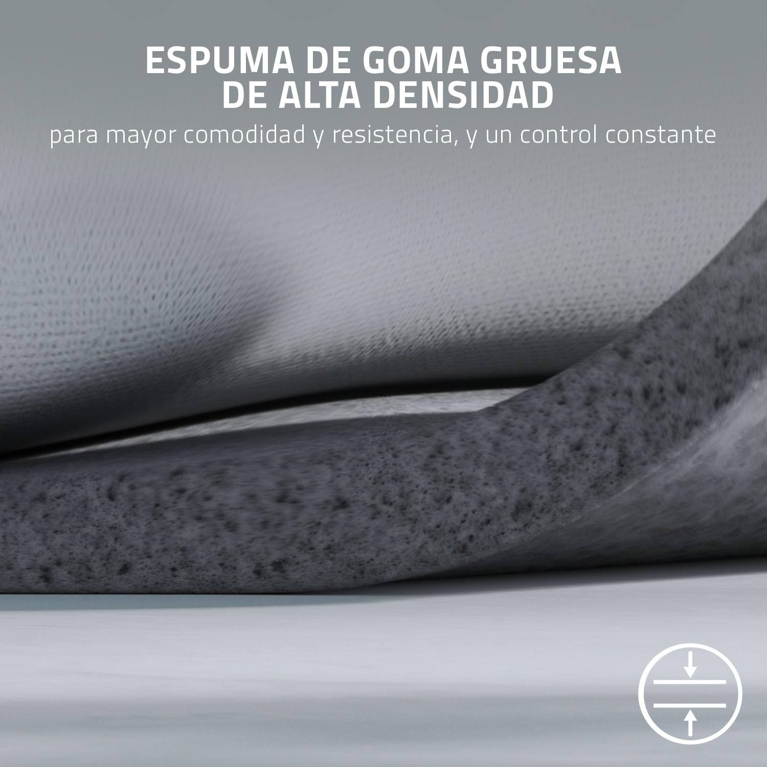 Razer Pro Glide XXL - Alfombrilla de ratón suave para la comodidad y la productividad en la oficina (superficie texturizada y antideslizante) Mercury