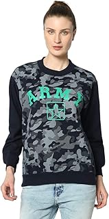Sponsored Ad - VIMAL JONNEY Cotton Fleece Fullsleeve Sweatshirt for Women-SW___10__01