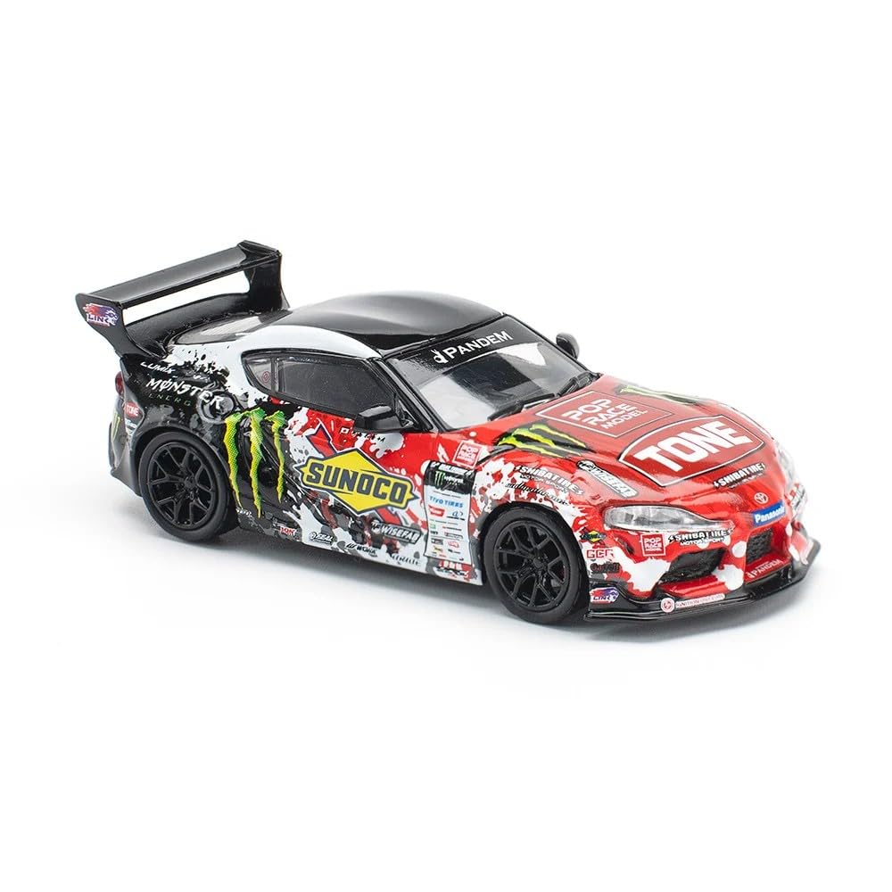 1:64 Diecast Model Car Compatible with Pandem Toyota GR Supra D1