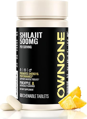 Shilajit para hombres, fuerza extra 301, máxima potencia, auténtico shilajit del Himalaya, apoyo inmunológico, energía y cognición, 60 mesas