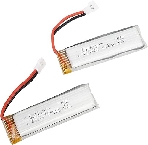 Miniatura 9 de 2PCS RC Lipo Batería, 3.7V 450mah RC Helicóptero Batería para WLtoys XK K110 V977 RC 3D 6 Canales Helicóptero