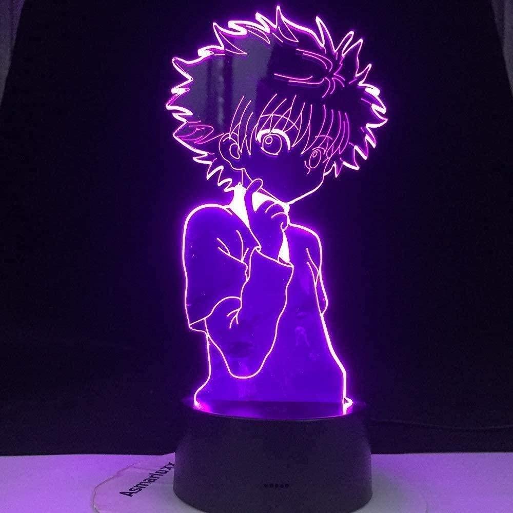 ダークファンタジーキャラクター フィギュア LEDライト付き Amazon.co.jp : XXCZB アニメランプ3D LEDナイトライトハンターX