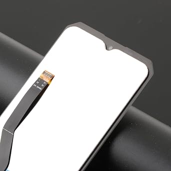 YHX-OU Black LCD Display with Frame for Oukitel WP23/WP23 Pro LCD Touch Screen Digitizer Assembly Replacement with Repair Tools