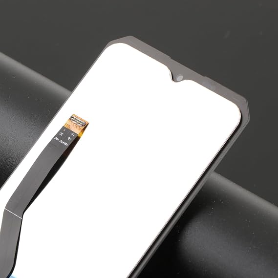 YHX-OU Black LCD Display with Frame for Oukitel WP23/WP23 Pro LCD Touch Screen Digitizer Assembly Replacement with Repair Tools