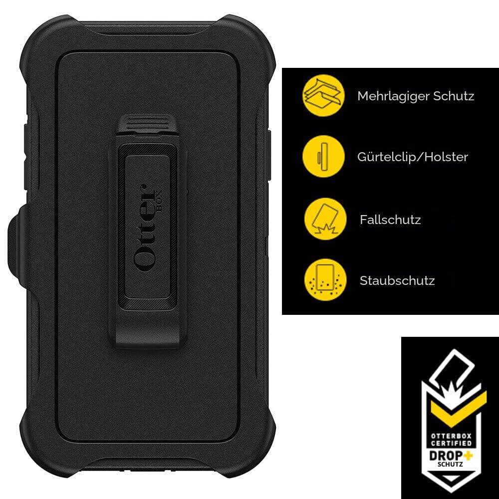 OtterBox 77-62457 Defender Backcover Apple, Schwarz, iPhone 11