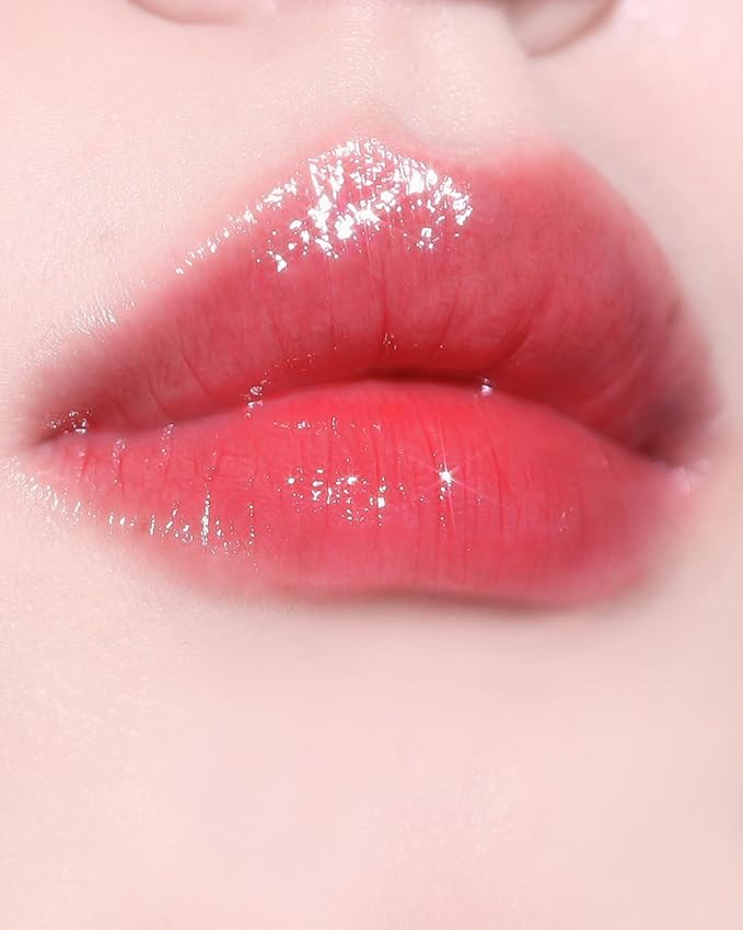 AOU Growy Tinted Balm Natural Glow Tinted Lip Balm Instantly Hydrates Chapped Lips 3.4g (04 Cherry Balm)