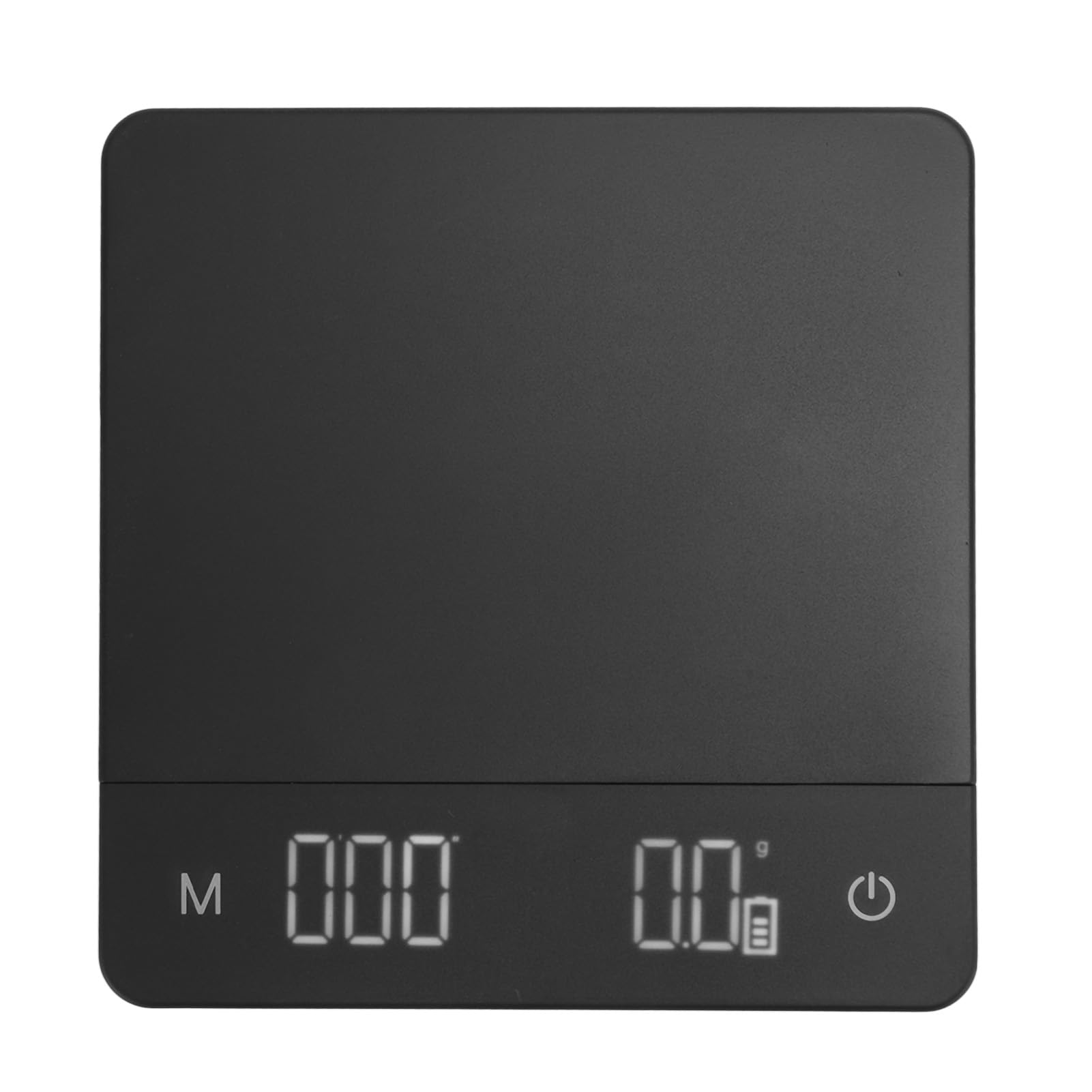 EMUKOEP Piccola Bilancia per caffè con Tara Automatica per Dolci Domestici Bilancia per caffè Digitale Ricaricabile Tramite USB (5 kg/0,1 g)