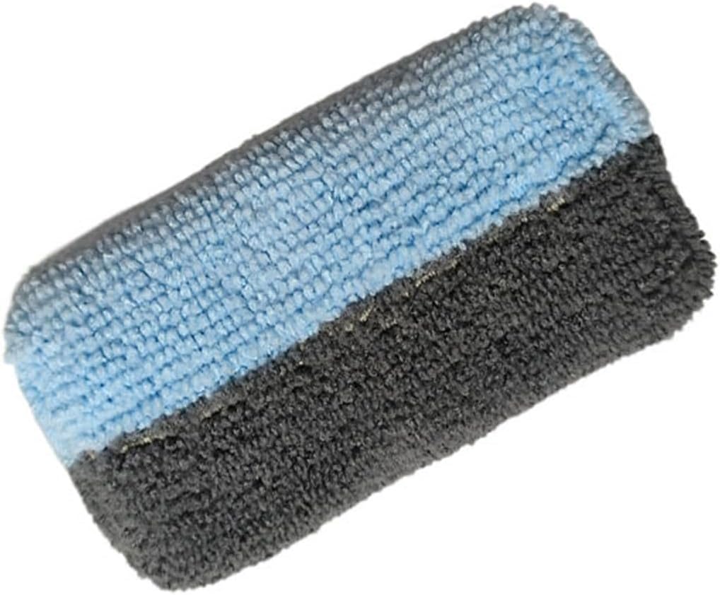 of 3 Microfiber Applicators Automotive Sponges Long Lasting Applicators for Professional Car Waxing & Polishing Microfiber Sponge