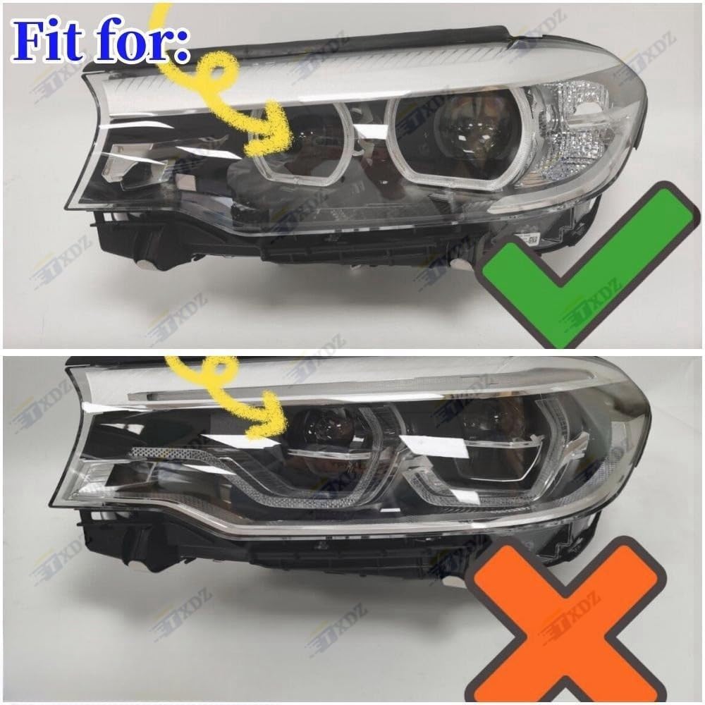 CSL Yellow Golden Eye DRL Chips For 2017-2020 B-MW G30 530i 530iX 530e 540i 540iX M550iX 540dX Non-Adaptive LED Headlight, 63117214934, Yellow DRL Boards (Yellow)