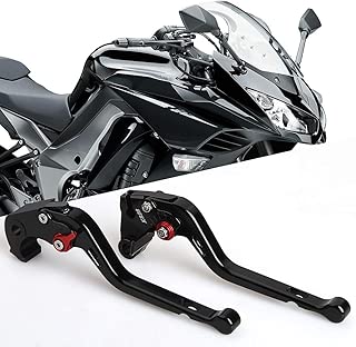 Lavmar Brake Clutch Levers Fit for Kawasaki ZX10R 2006-2015,ZX6R/636 2007-2017,Z1000SX/NINJA 1000/Tourer 2011-2016,Z1000 2007-2016 - coolthings.us