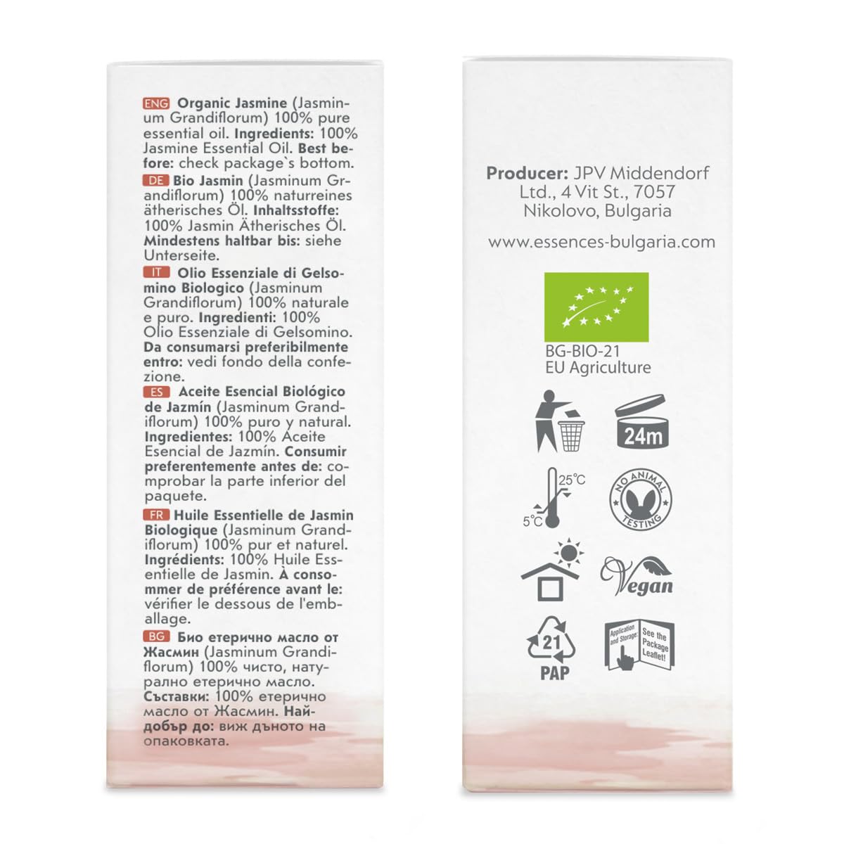 Essences Bulgaria Bio-Jasminöl 3ml