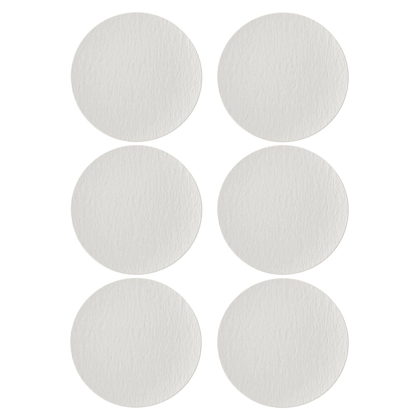 VILLEROY & BOCH Manufacture Rock Bianco 6 Pezzi Piatto Pizza Ø31,5cm