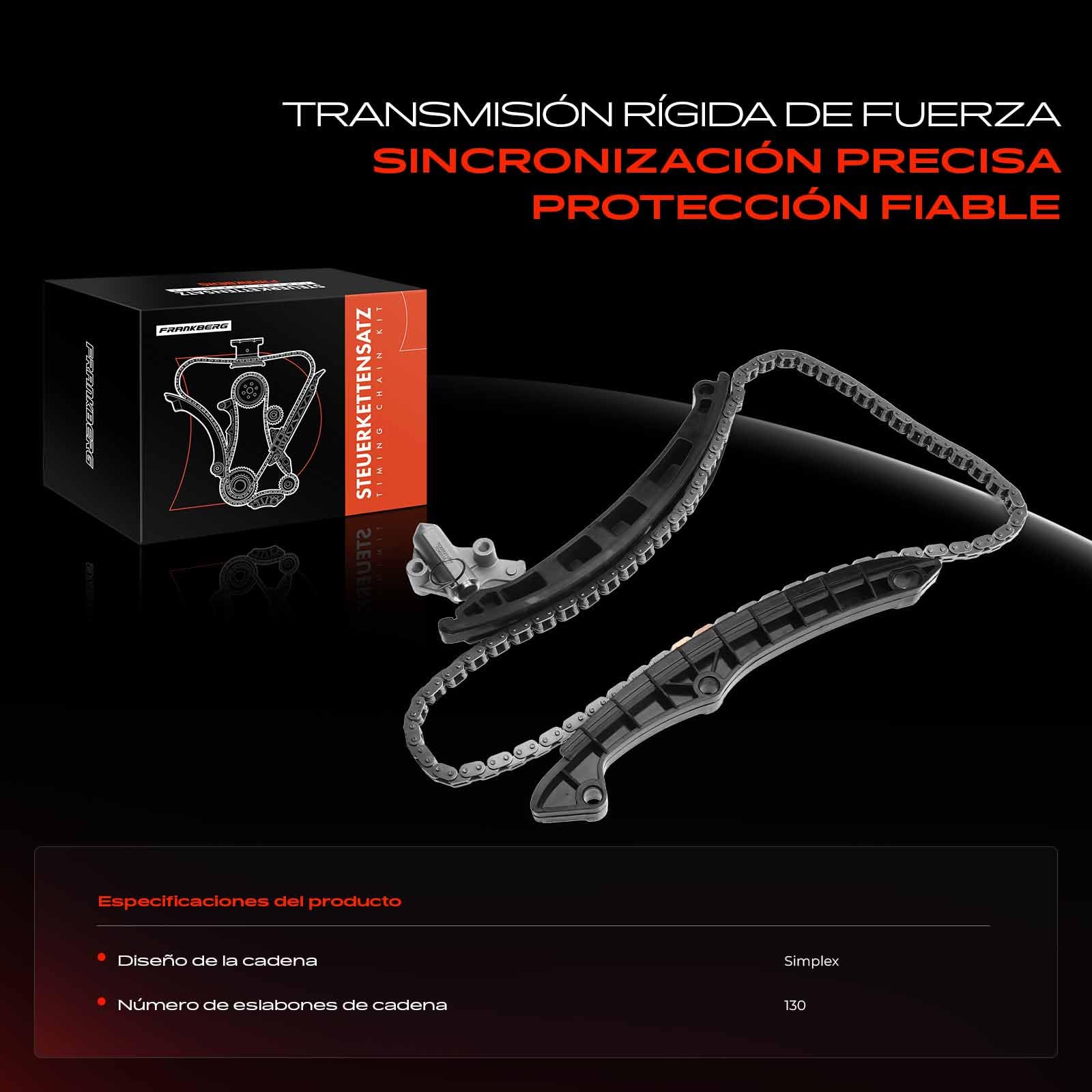 Frankberg Kit de cadena de distribución 03C109469K