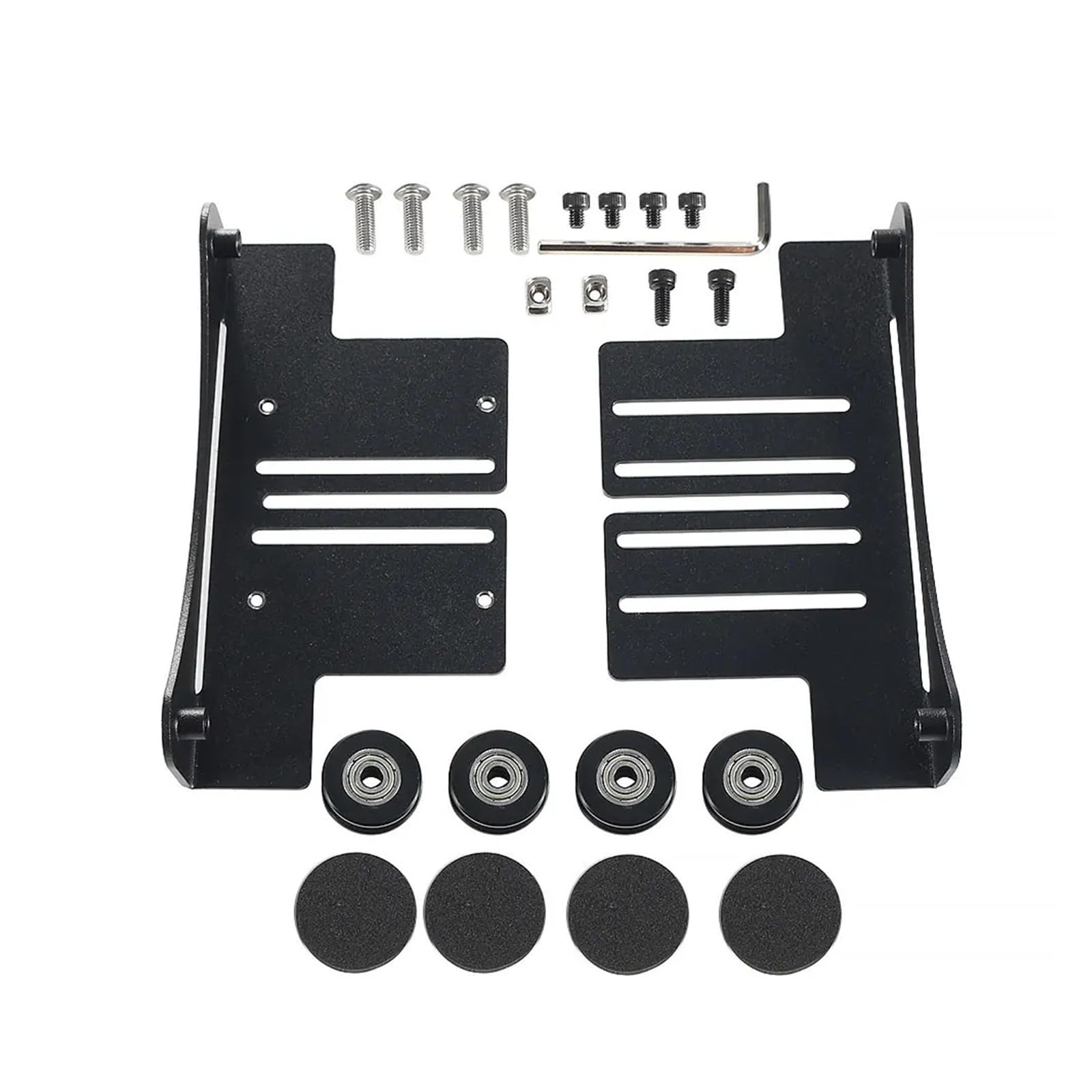 3D-Drucker-Filamentspulenhalter, verstellbare Halterung for Spulenmaterial ABS/PLA, Extruder-Zahnstange, Rollenteile