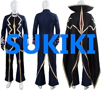 Amazon.co.jp: コードギアス 復活のルルーシュ ZERO ゼロ コスプレ衣装