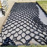 Realizzato in polietilene resistente, questo paesaggio resiste alla prova del tempo. Ogni unità supporta fino a 2000 kg (4400 libbre) per pollice quadrato quando fil, fornendo una superficie stabile. Ideale per guidare e parcheggiare camper, auto e autocarri leggeri, questo prodotto migliora i tuoi spazi esterni garantendo resistenza e affidabilità. Perfetto per progetti paesaggistici e attività all'aperto.